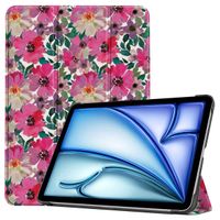 imoshion Cover Trifold Design Apple iPad Air 13 pollici (2026) M4 / (2025) M3 / (2024) M2 - Floral Water Color