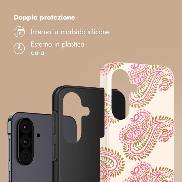 Selencia Cover Posteriore Vivid Samsung Galaxy A37 (5G) - Paisley Blush