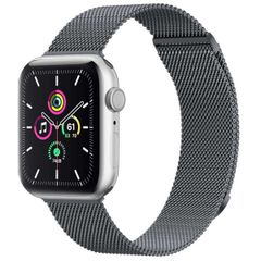 imoshion Cinturino milanese magnetico Apple Watch | 38/40/41/42 mm - Taglia S - Grigio scuro
