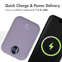 imoshion Powerbank Magnetic 10.000 mAh - Powerbank wireless - Viola