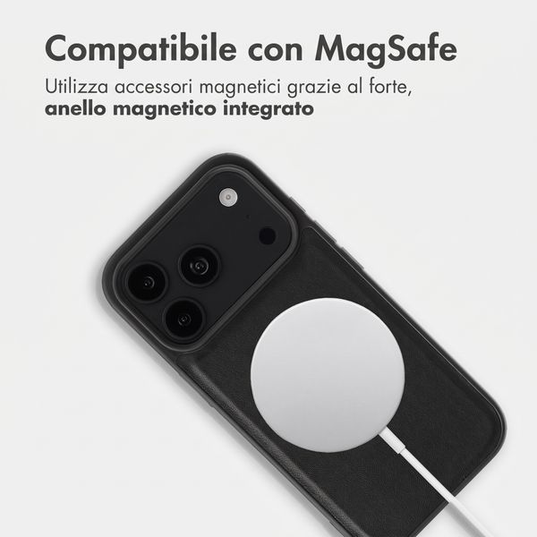 Accezz Backcover Edge con MagSafe Apple iPhone 18 Pro Max / 17 Pro Max - Nero