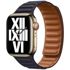 Apple Cinturino Leather Link Apple Watch | 38/40/41/42 mm - Taglia S/M - Ink