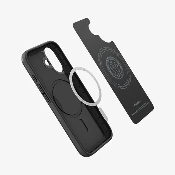 Spigen Cover posteriore Thin Fit MagSafe Apple iPhone 17 - Black