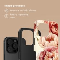 Selencia Cover Posteriore Vivid Apple iPhone 16 Pro Max - Vintage Peony