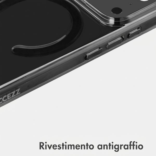 Accezz Lite custodia posteriore con MagSafe Apple iPhone 18 Pro / 17 Pro - Smokey Clear