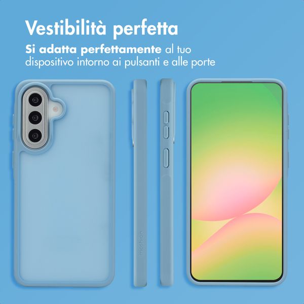 imoshion Cover posteriore Color Guard Samsung Galaxy A57 (5G) - Azzurro