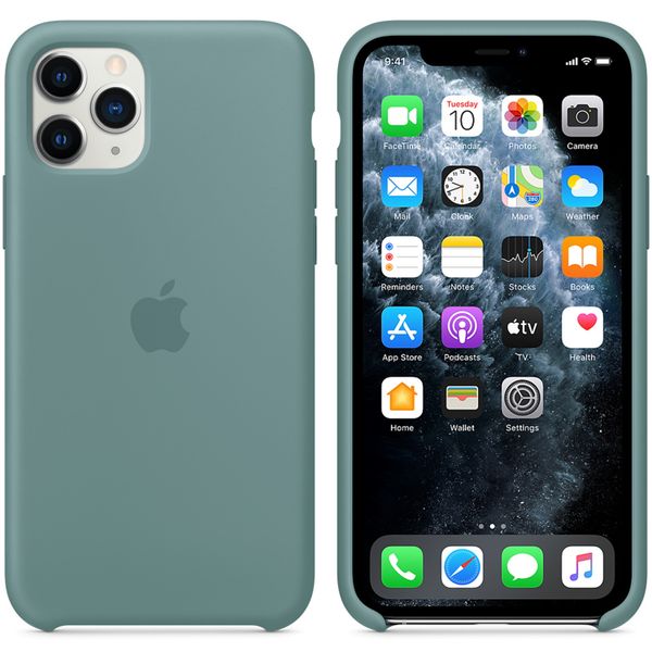 Apple Cover in Silicone Apple iPhone 11 Pro - Cactus