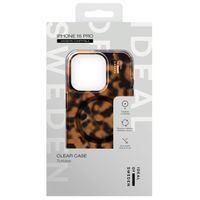 iDeal of Sweden Cover Trasparente con MagSafe Apple iPhone 16 Pro - Tortoise