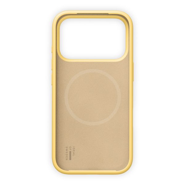 iDeal of Sweden Cover in silicone con MagSafe Apple iPhone 17 Pro - Soft Lemon