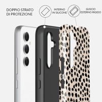 Burga Cover Posteriore Resistente Samsung Galaxy A55 - Almond Latte