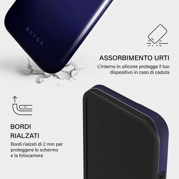 Burga Cover Posteriore Resistente con MagSafe Apple iPhone 15 - Moonwalker