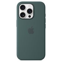 Apple Cover Posteriore in Silicone con MagSafe Apple iPhone 16 Pro - Lake Green