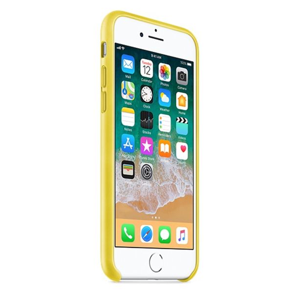 Apple Cover in Pelle iPhone SE (2022 / 2020) / 8 / 7 - Spring Yellow