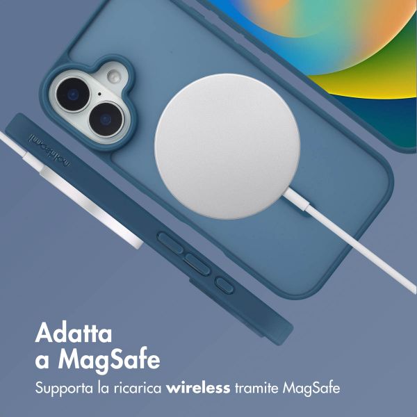 imoshion Cover posteriore Color Guard con MagSafe Apple iPhone 16 - Blu scuro