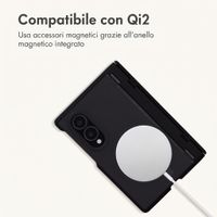 imoshion Frosted Backcover con MagSafe e supporto Samsung Galaxy Z Fold 8 - Nero