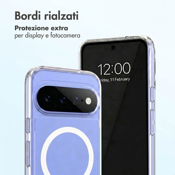 Accezz Cover posteriore Xtreme Impact con MagSafe Google Pixel 11 - Trasparente