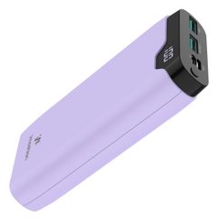 imoshion Powerbank - 20.000 mAh - Quick Charge e Power Delivery - Lilla