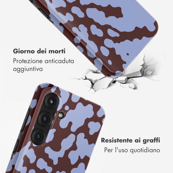 Selencia Cover posteriore Vivid con MagSafe Samsung Galaxy S25 - Moo'd Lavender Glow