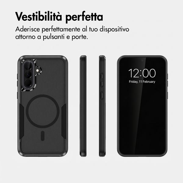 imoshion Cover posteriore con MagSafe Samsung Galaxy A57 (5G) - Nero