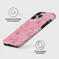 Burga Cover Posteriore Resistente con MagSafe Apple iPhone 15 Pro - Sakura