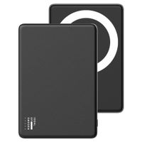 iDeal of Sweden MagSafe Powerbank Slim 5.000 mAh - Powerbank wireless - Black