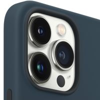 Apple Cover Posteriore in Silicone con MagSafe Apple iPhone 13 Pro - Abyss Blue