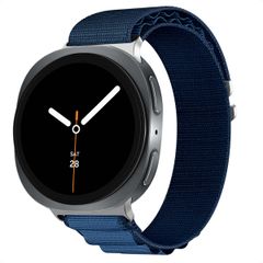 imoshion Cinturino in nylon Alpine Samsung Galaxy Watch 8 (40/44mm) / Classic (46mm) - Blu scuro