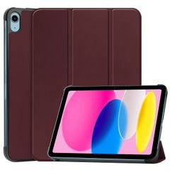 imoshion Cover a libro Trifold Apple iPad 11 (2025) 11 pollici A16 / iPad 10 (2022) 10.9 pollici - Bordeaux