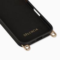 Selencia Cover posteriore Rivièra con MagSafe con ganci rimovibili Apple iPhone 16 - Velvet Black