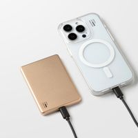 iDeal of Sweden MagSafe Powerbank Slim 5.000 mAh - Powerbank wireless - Gold