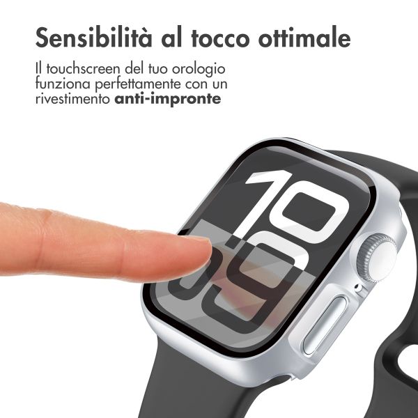 imoshion Cover rigida integrale Apple Watch 10 / 11 - 42 mm - Argento