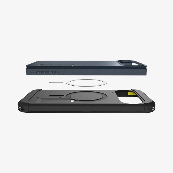 Spigen Cover Posteriore Corazzata Tough con MagSafe Google Pixel 10 / 10 Pro - Metal Slate