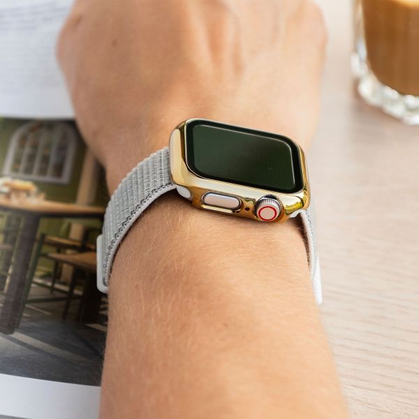 imoshion Cover rigida integrale lucida Apple Watch 7 / 8 / 9 - 41 mm - Oro