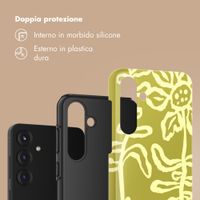 Selencia Cover Posteriore Vivid Samsung Galaxy S25 FE - Chalky Bloom