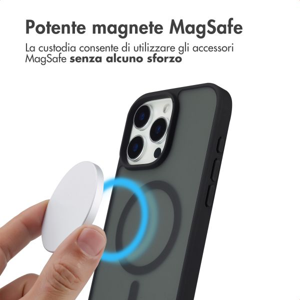 imoshion Cover posteriore Color Guard con MagSafe Apple iPhone 16 Pro - Nero