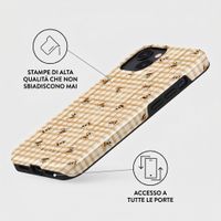 Burga Cover Posteriore Resistente con MagSafe Apple iPhone 15 - Honeycomb