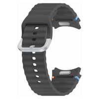 Samsung Cinturino Sport originale Samsung Galaxy Watch 4 / 5 / 6 / 7 / FE (20 mm) - Taglia M/L - Dark Gray