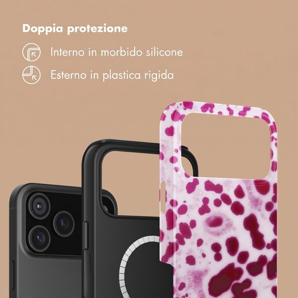 Selencia Cover posteriore Vivid con MagSafe Apple iPhone 18 Pro Max / 17 Pro Max - Cosmic Orchid