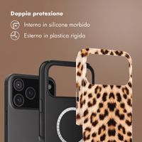 Selencia Cover posteriore Vivid con MagSafe Apple iPhone 18 Pro Max / 17 Pro Max - Wild Leo