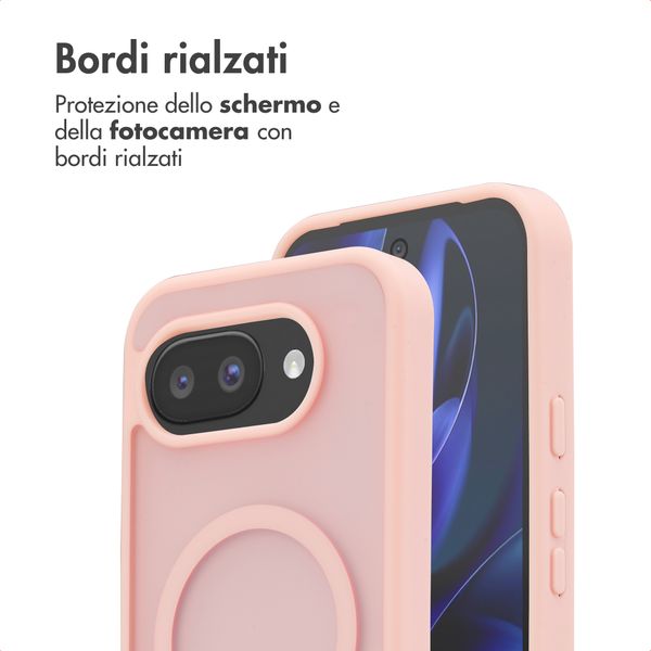 imoshion Cover posteriore Color Guard con MagSafe Google Pixel 10a - Rosa chiaro
