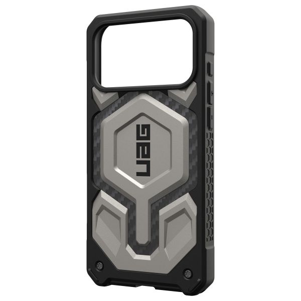 UAG Cover Posteriore Monarch Pro Apple iPhone 17 Pro - Titanium