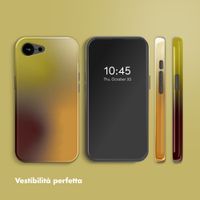 Selencia Cover posteriore Vivid con MagSafe Apple iPhone 17e / 16e - Gradient Olive Dust