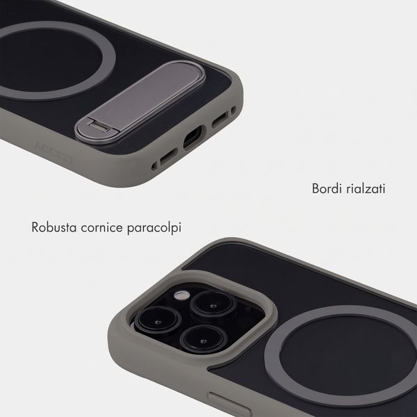Accezz Cover Hold con MagSafe Apple iPhone 15 Pro - Grey