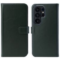 Selencia Cover a libro in vera pelle Samsung Galaxy S26 Ultra - Verde