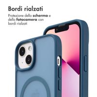 imoshion Cover posteriore Color Guard con MagSafe Apple iPhone 14 / 13 - Blu scuro