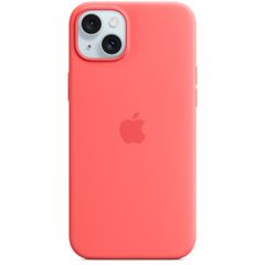 Apple Cover Posteriore in Silicone con MagSafe Apple iPhone 15 Plus - Guava