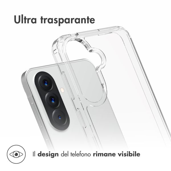 Accezz Cover Posteriore Xtreme ad Alta Protezione Samsung Galaxy A57 (5G) - Trasparente