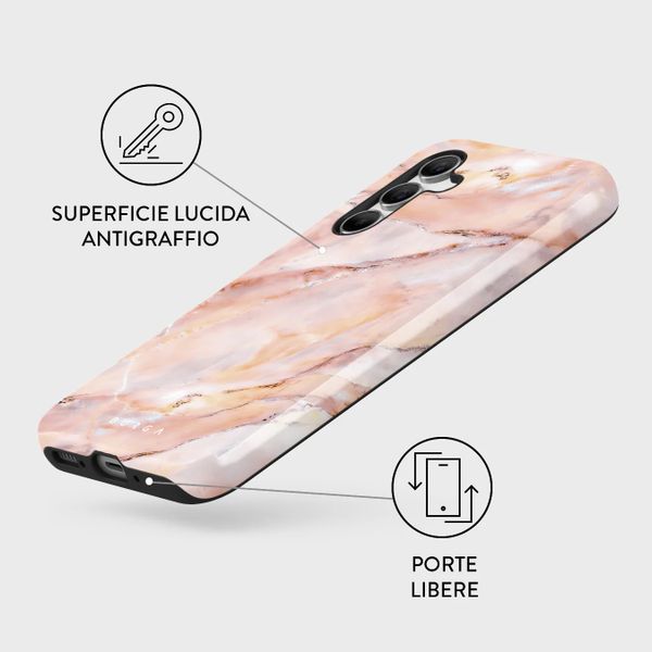 Burga Cover Posteriore Resistente Samsung Galaxy A55 - Morning Sunshine