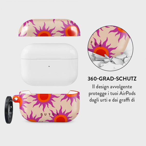 Burga Custodia rigida Apple AirPods Pro 2 - Sunset Glow