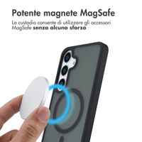 imoshion Cover posteriore Color Guard con MagSafe Samsung Galaxy S25 Plus - Nero
